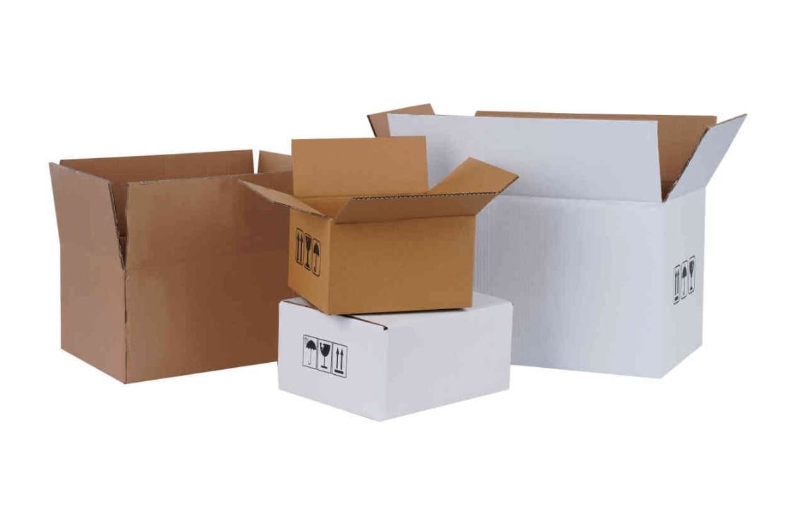 Esmer Tek oluklu C-Dalga Fırsat Koli 31x27,8x12,3 cm