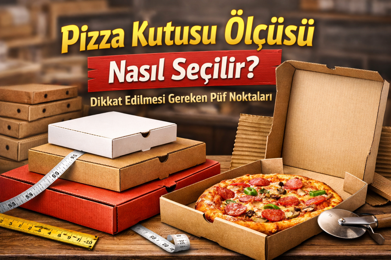 Pizza Kutusu Ölçüsü Nasıl Seçilir? 