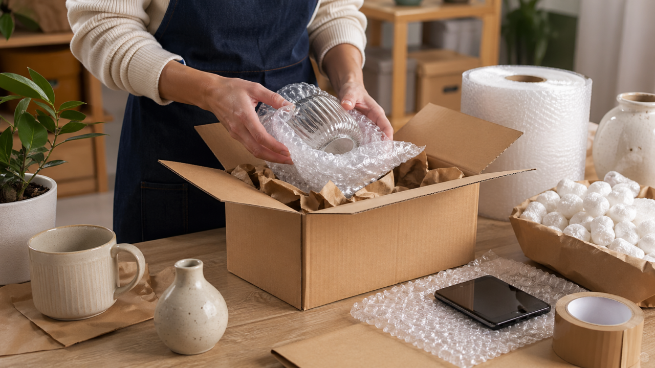 Kırılabilir Ürünler Nasıl Paketlenmeli?