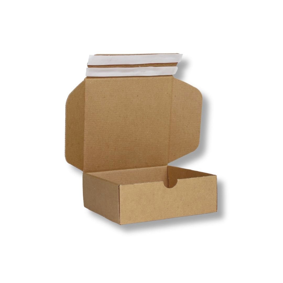 17x17x6 cm Çift Bant Yapıştırmalı Kutu Esmer - 500