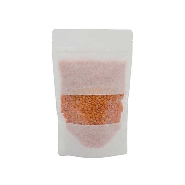 16x27+4 cm Dar Pencereli Beyaz Doypack 250