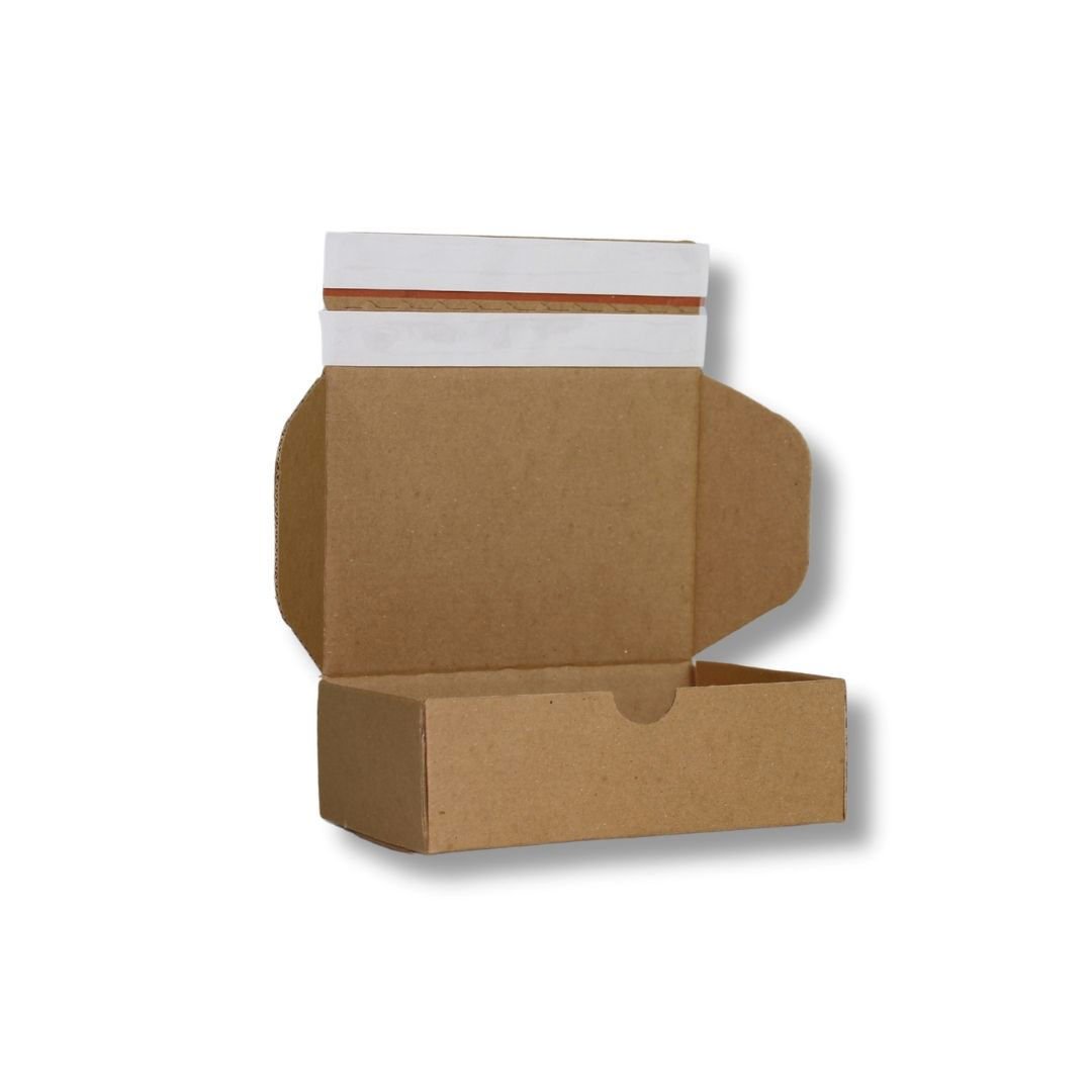 17x12,5x5,5 cm Çift Bant Yapıştırmalı Kutu Esmer - 250