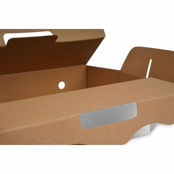 32x19x10 cm Lahmacun Kutusu 100 - Beyaz