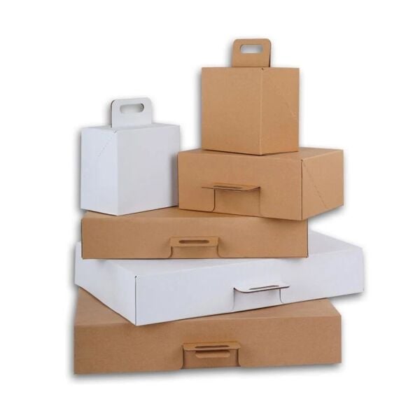 40x22x16 cm Esmer Çanta Tipi İnternet ve Kargo Kutusu