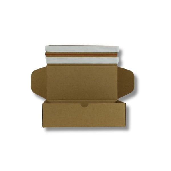 26x12,5x7,5 cm Çift Bant Yapıştırmalı Kutu