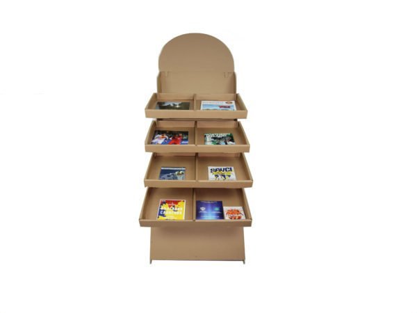 56x52x168 Esmer Stand Çift Raflı 1