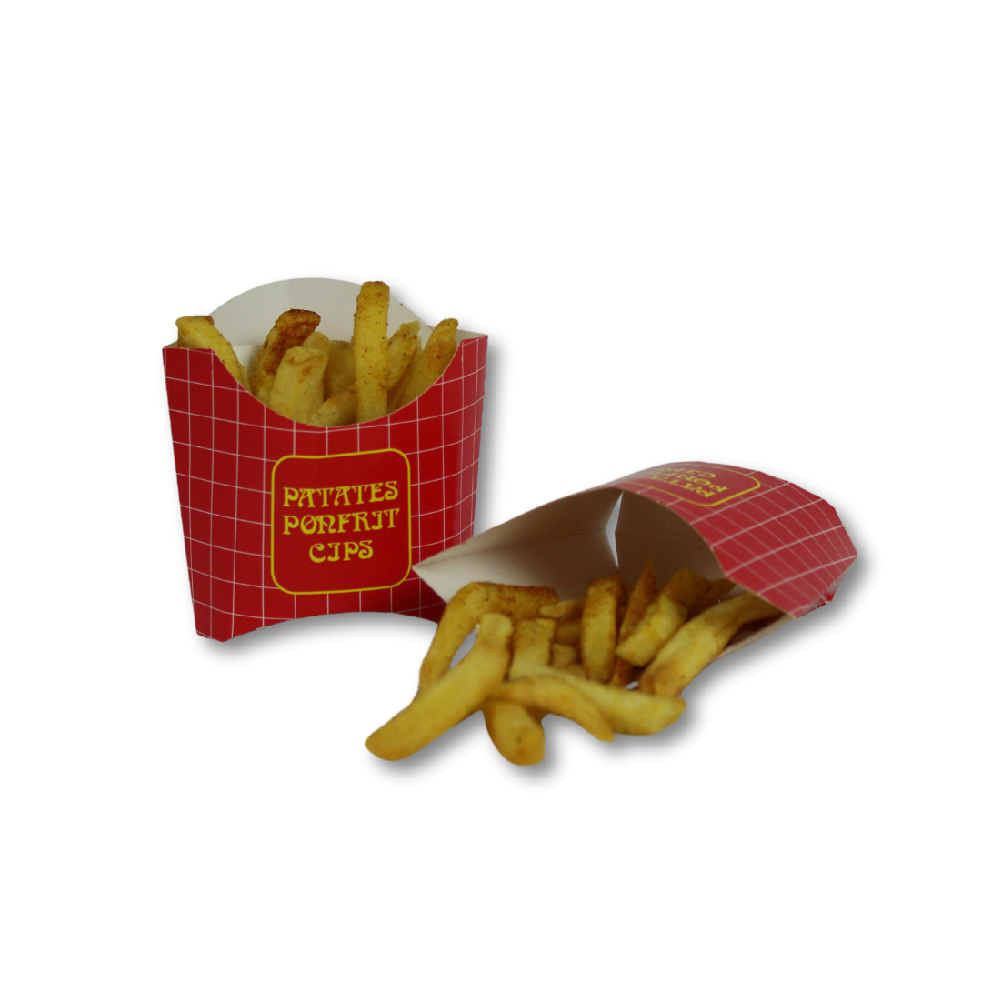 Kızarmış Patates Cips Kutusu - Küçük Boy 500