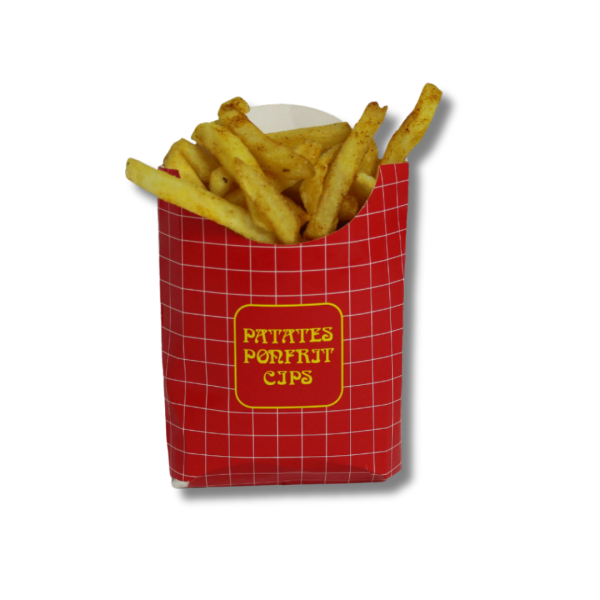 Kızarmış Patates Cips Kutusu - Büyük Boy