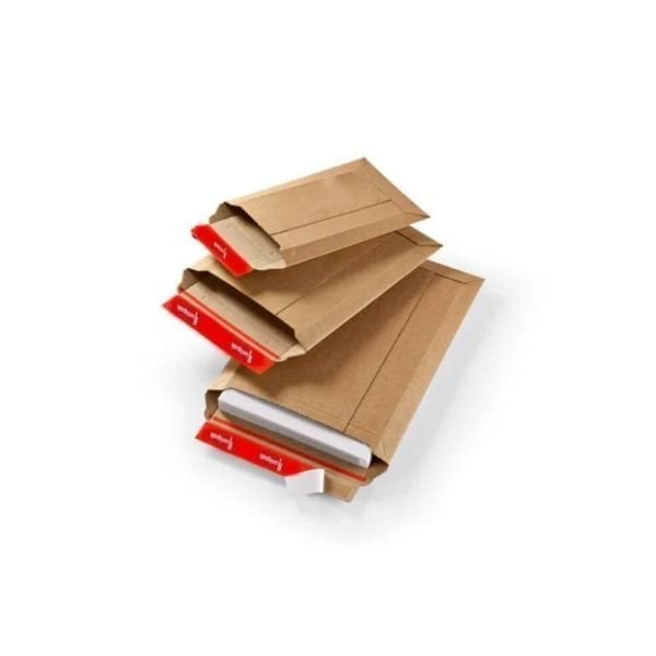 49x68,5x5 cm Esmer Bant Yapıştırmalı Zarf Kutusu
