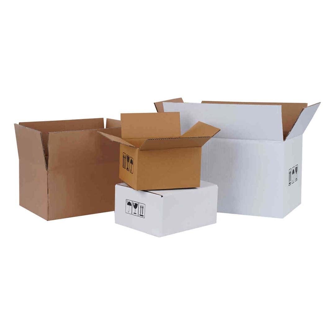 20x20x20 cm Tek Oluklu A-Box Taşıma Kolisi