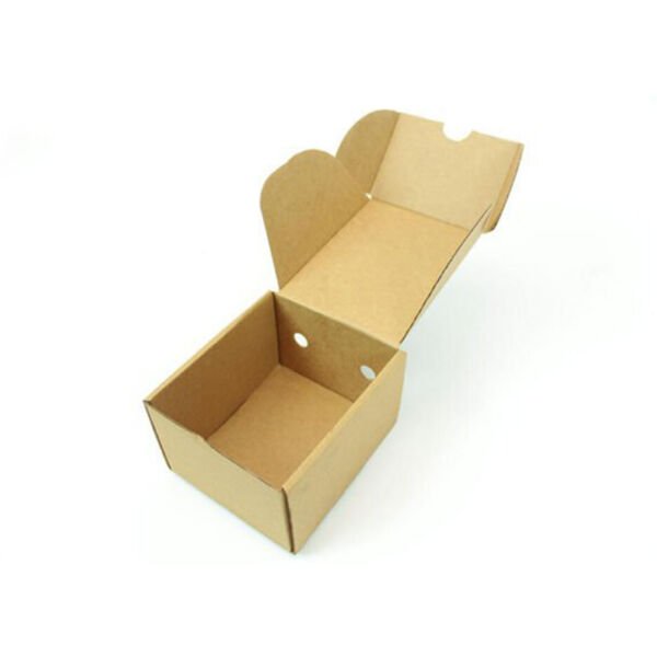 13x11,5x8 cm Esmer Hamburger Kutusu 250 - Esmer