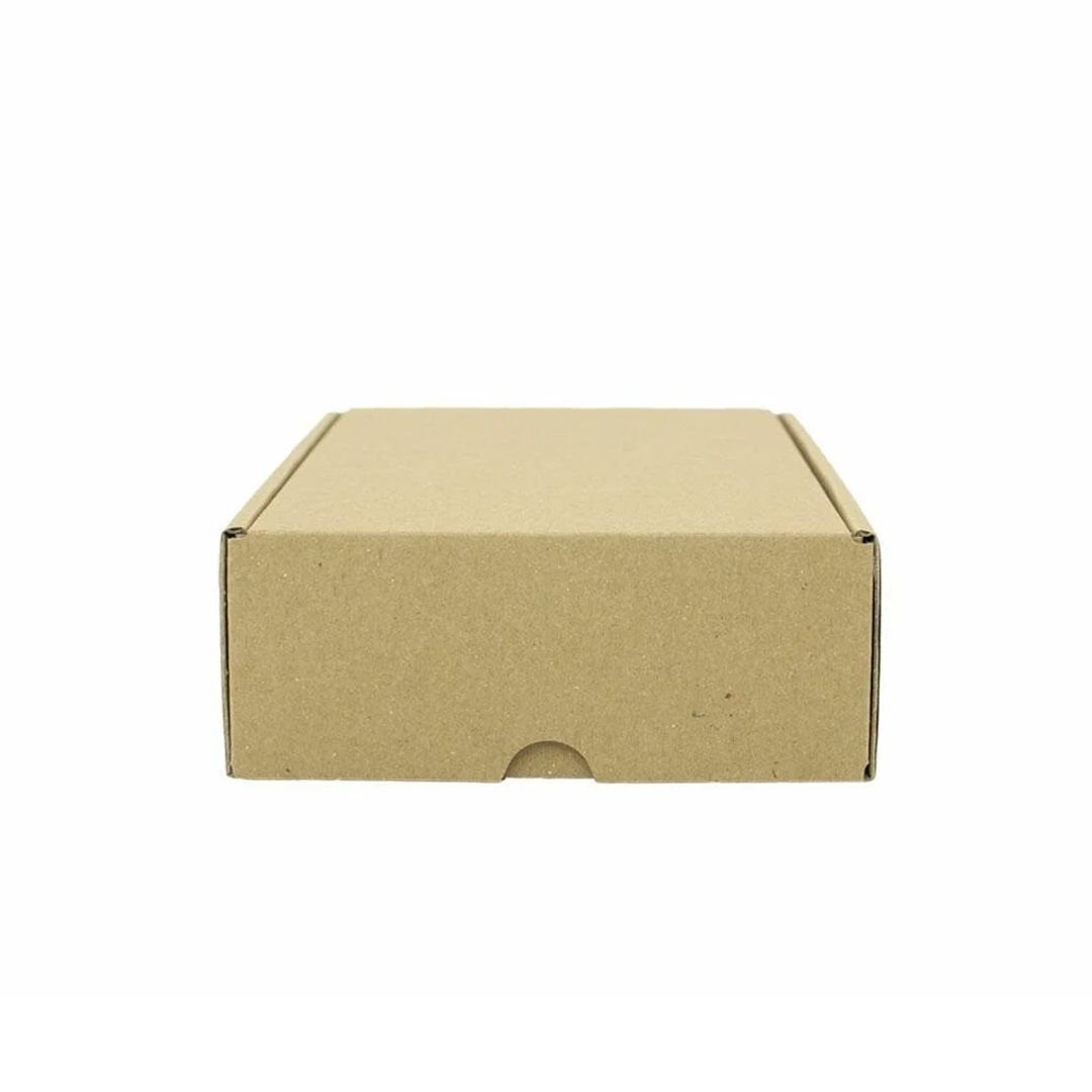 9,5x9,5x3 cm Kilitli Küçük Ürün Kutuları 500 - Esmer