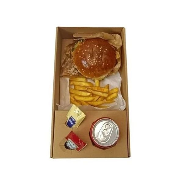 17x30x7,5 cm Açık Menü Kutusu Esmer - 50