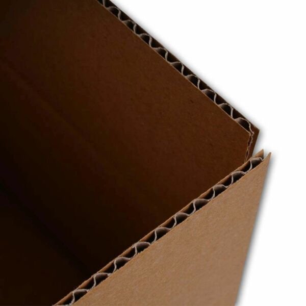 35x35x35 cm Tek Oluklu A-Box Taşıma Kolisi 10 - Esmer
