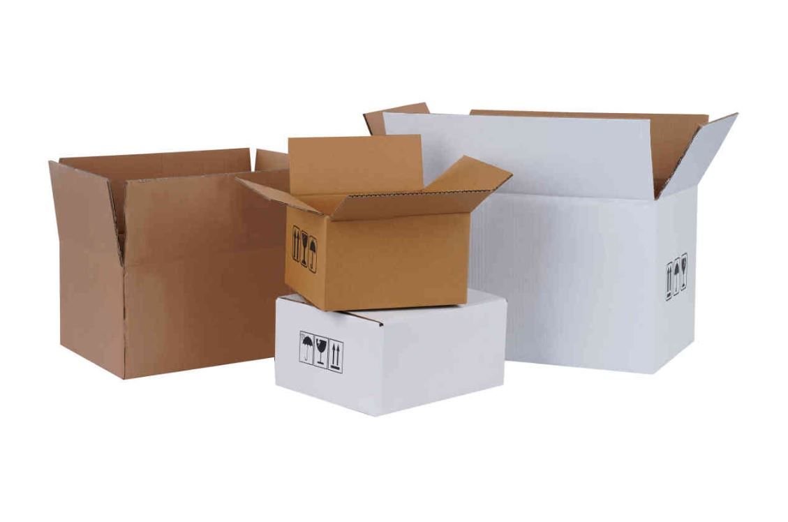 Esmer Tek Oluklu A-Box Fırsat Koli 30,5x28x14,5 cm
