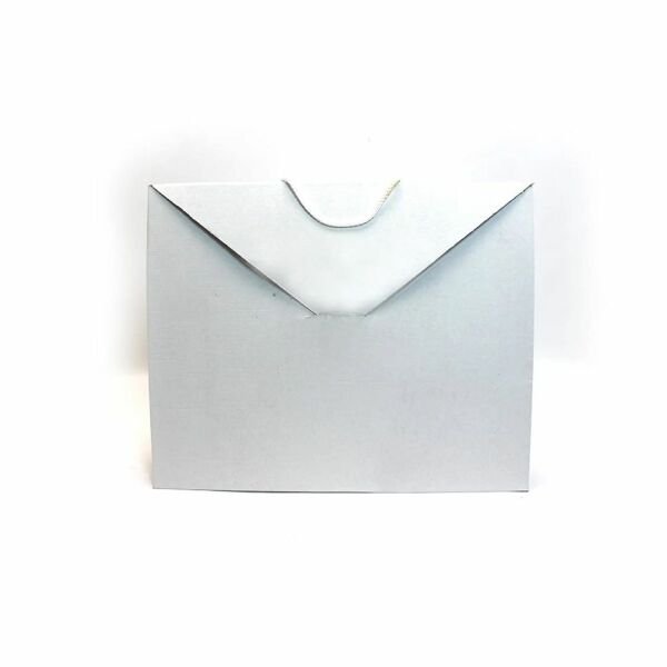 32x12x26 cm Zarf Tipi Çanta Kutu Beyaz - 500