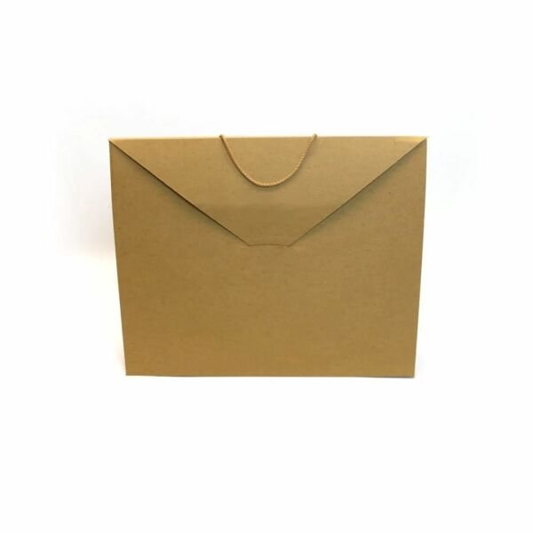 41x12x31 cm Zarf Tipi Çanta Kutu Esmer - 50