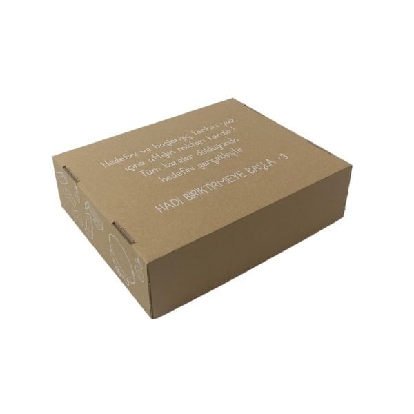 20 Bin TL Hedefli Kumbara 27,5x22,5x7,5 cm