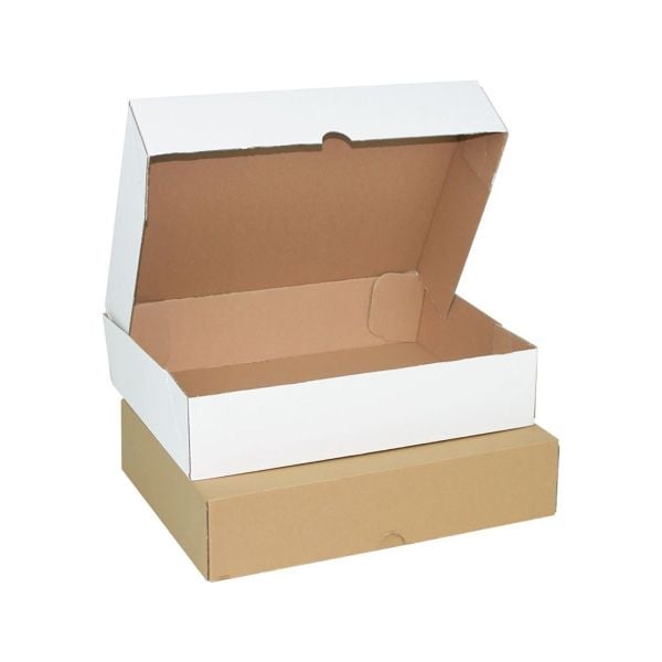 Baskılı E-Ticaret Kargo Kutusu (Büyük Desi) 500 - 40x22x16 - Beyaz