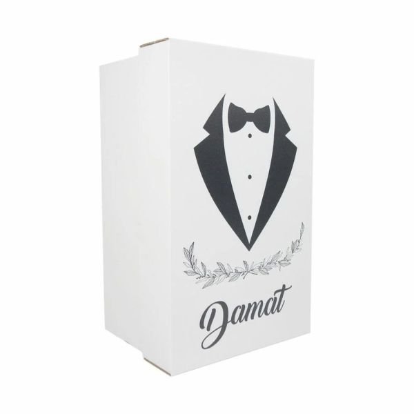 37x58x27 cm Çeyiz Taşıma Kutusu - Damat 5