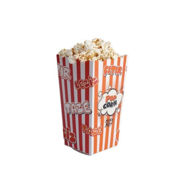 6x8,5x17 cm Küçük Boy Popcorn Kutusu - 230gr 2500