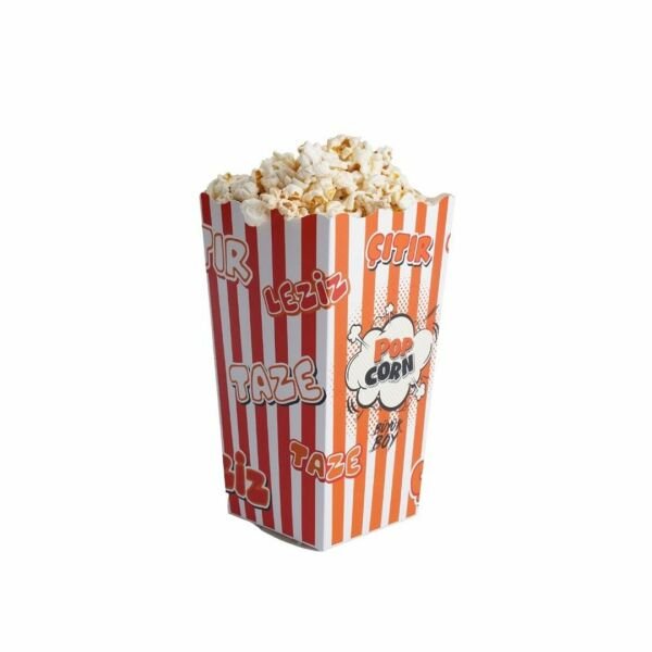 6x8,5x17 cm Küçük Boy Popcorn Kutusu - 230gr 4000