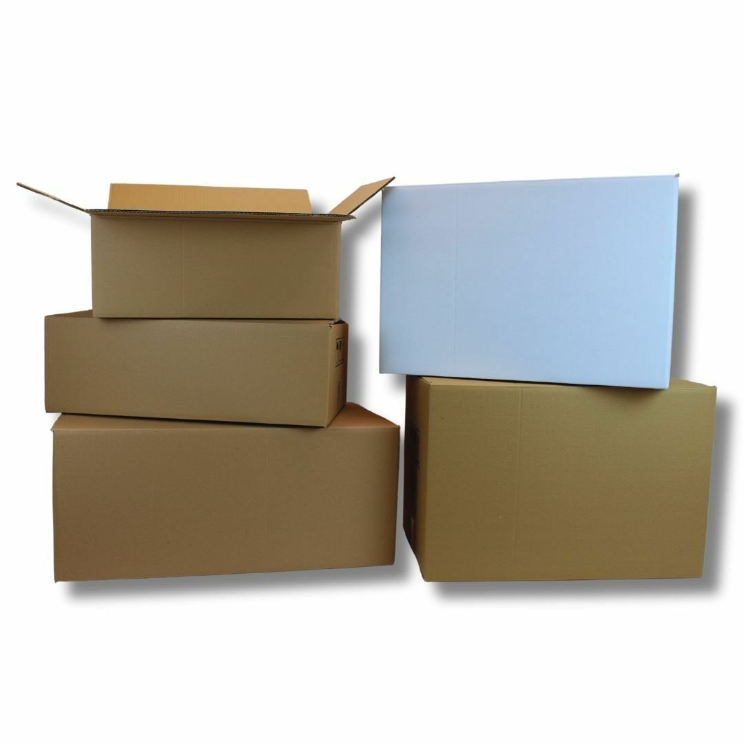 90x60x60 cm Çift Oluklu A-Box Taşıma Kolisi