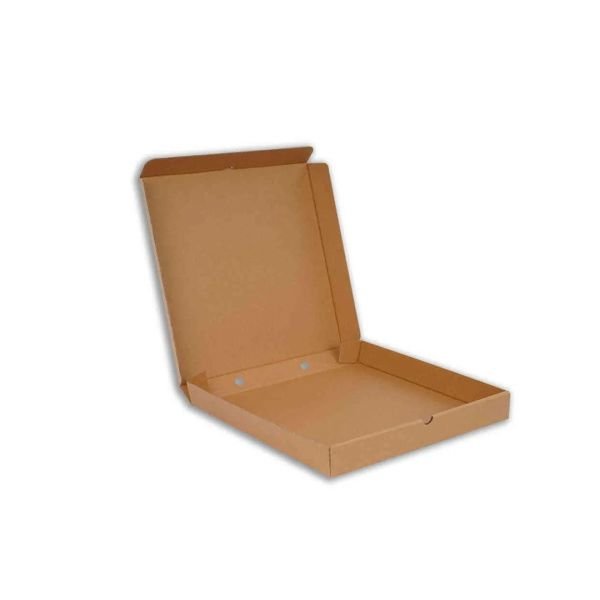 23,5x23,5x3 cm Pizza Kutusu 500 - Esmer