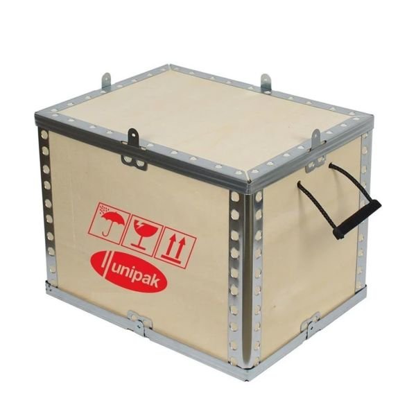 80x60x40 cm Ahşap Kargo Sandığı 1