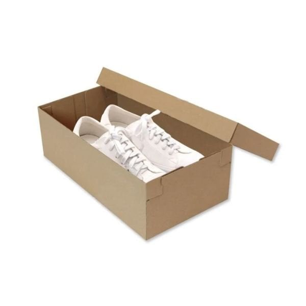 20x36x12 cm Esmer Kapaklı Ayakkabı Kutusu