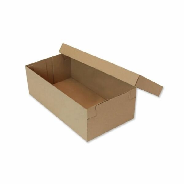 20x36x12 cm Esmer Kapaklı Ayakkabı Kutusu 20