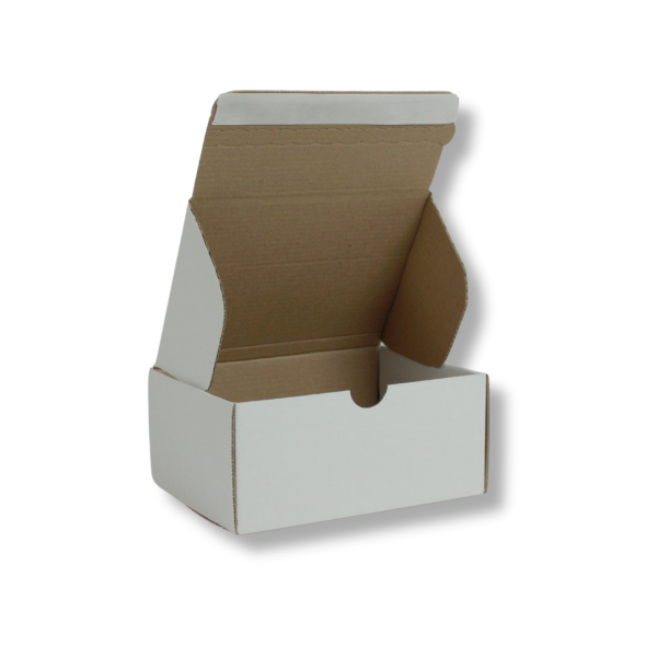 17x12,5x7,5 cm Bant Yapıştırmalı Kutu 50 - Beyaz