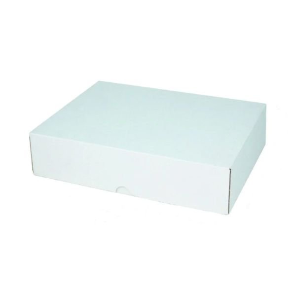 21x21x14 cm Kesimli E-Ticaret ve Kargo Kutusu 500 - Beyaz