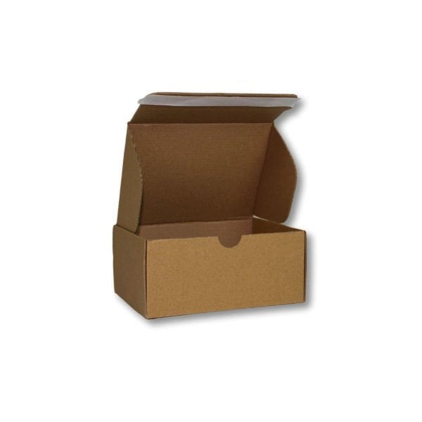 17x17x6 cm Bant Yapıştırmalı Kutu Esmer - 500