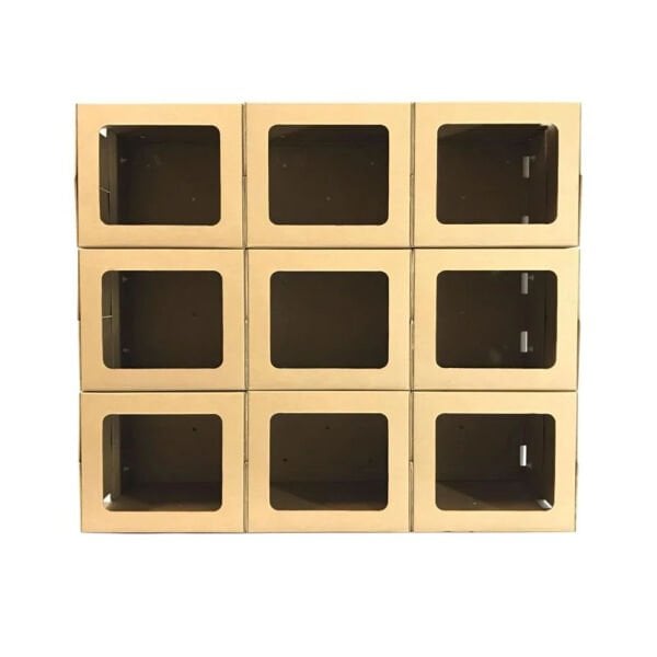 40x30x35 cm Modüler Çerçeveli Raf Sistemi Küçük