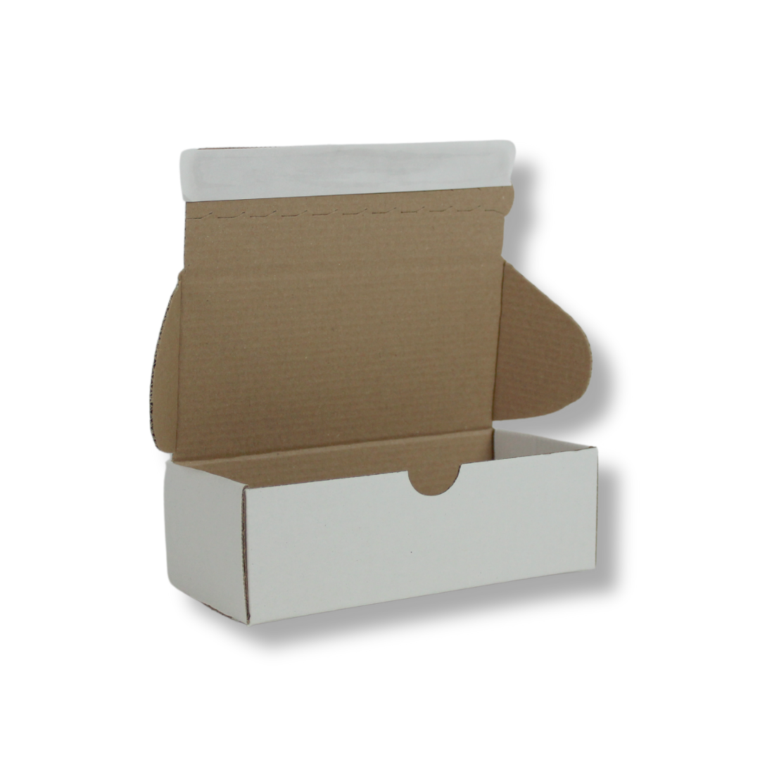 17x8x5,5 cm Bant Yapıştırmalı Kutu 250 - Beyaz