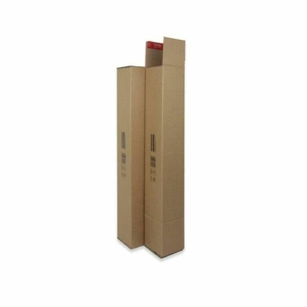 11x11x70 cm Esmer Bant Yapıştırmalı Proje Poster Kutusu 50
