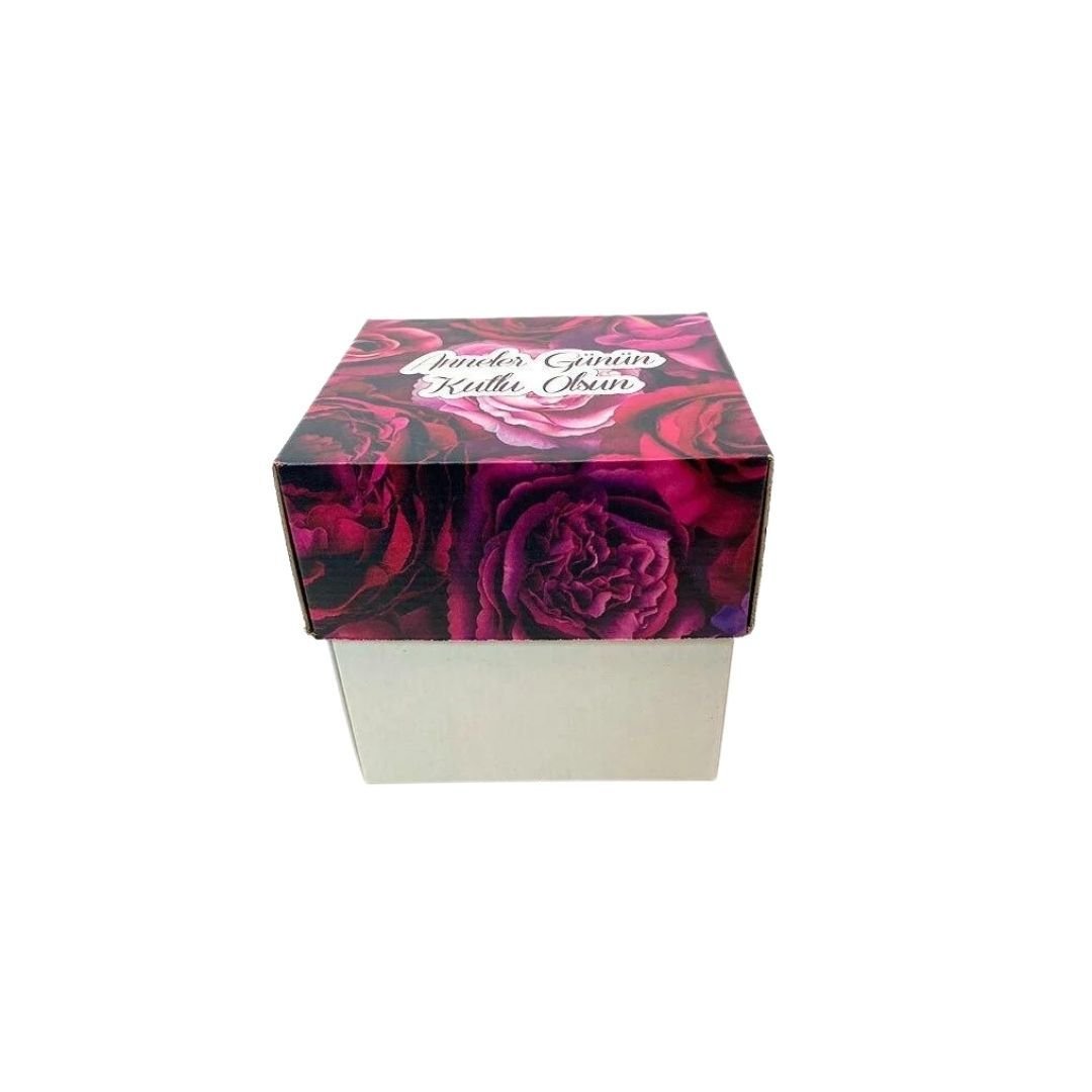 Anneler Günü Hediye Kutusu 12x12x12 cm 3 Adet