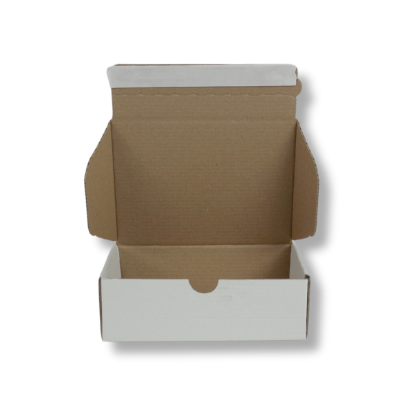 17x12,5x5,5 cm Bant Yapıştırmalı Kutu 25 - Beyaz