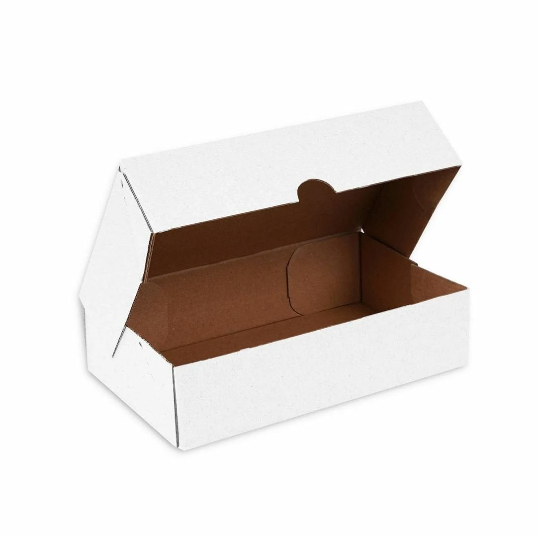 32x22x12 cm Kesimli E-Ticaret ve Kargo Kutusu 200 - Beyaz