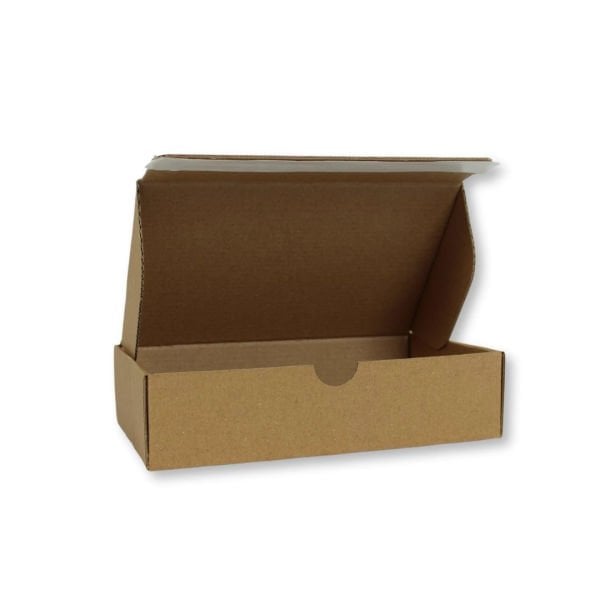 26x12,5x7,5 cm Bant Yapıştırmalı Kutu 500 - Esmer