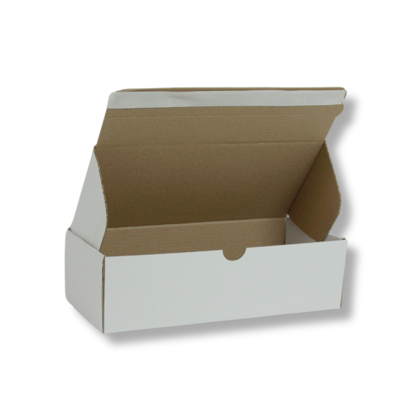 26x12,5x7,5 cm Bant Yapıştırmalı Kutu 250 - Beyaz