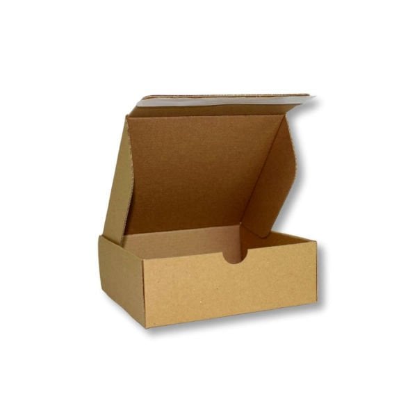 25x16x10 cm Bant Yapıştırmalı Kutu 250 - Esmer